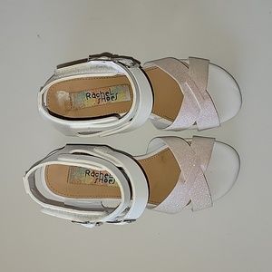 WHITE RACHEL SHOES DRESS SHOE, SIZE 1